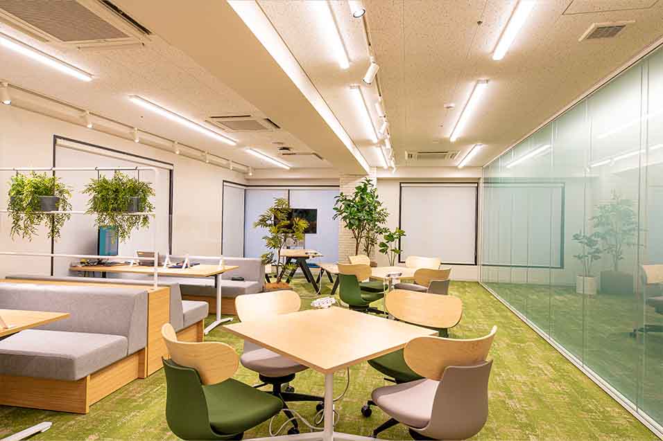 京都電子計算の新本社オフィス（5階）