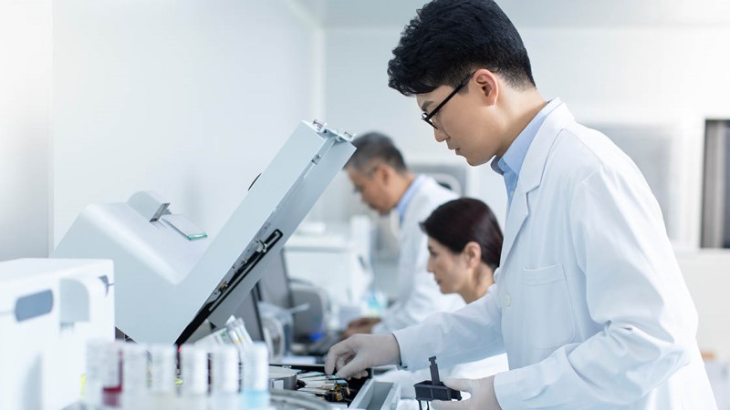 Research Scientists working in a laboratory