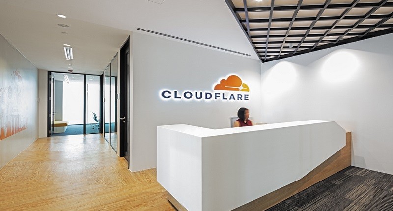 Global IT Security company’s office Cloudflare