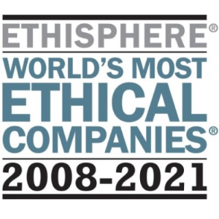 Ethisphere World's most Ethical Companies - 2008-2021