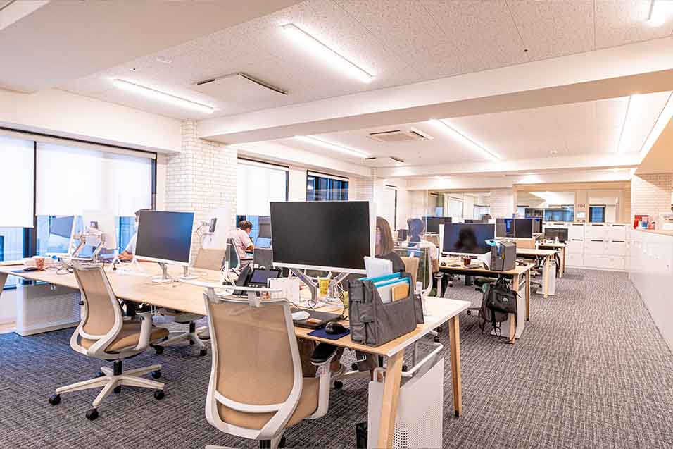 京都電子計算の新本社オフィス（7階）