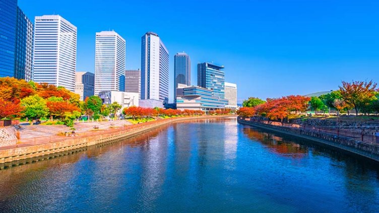 river view buildings