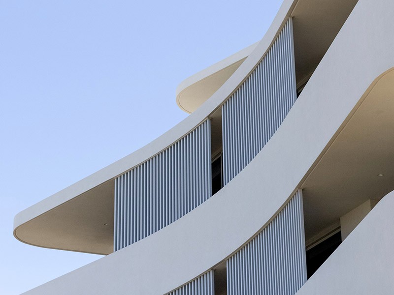 Modern building exterior