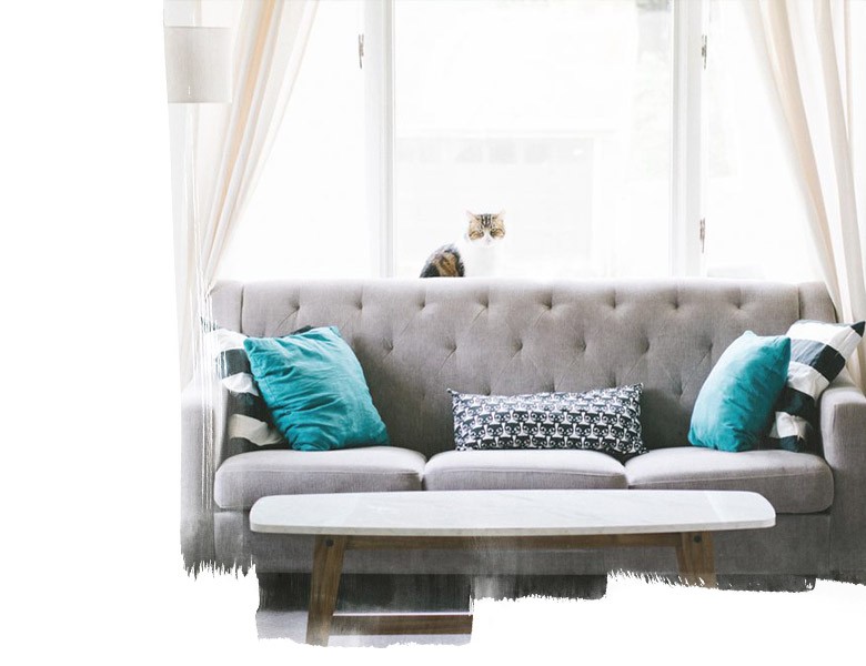 Stylish sofa set design for modern living room