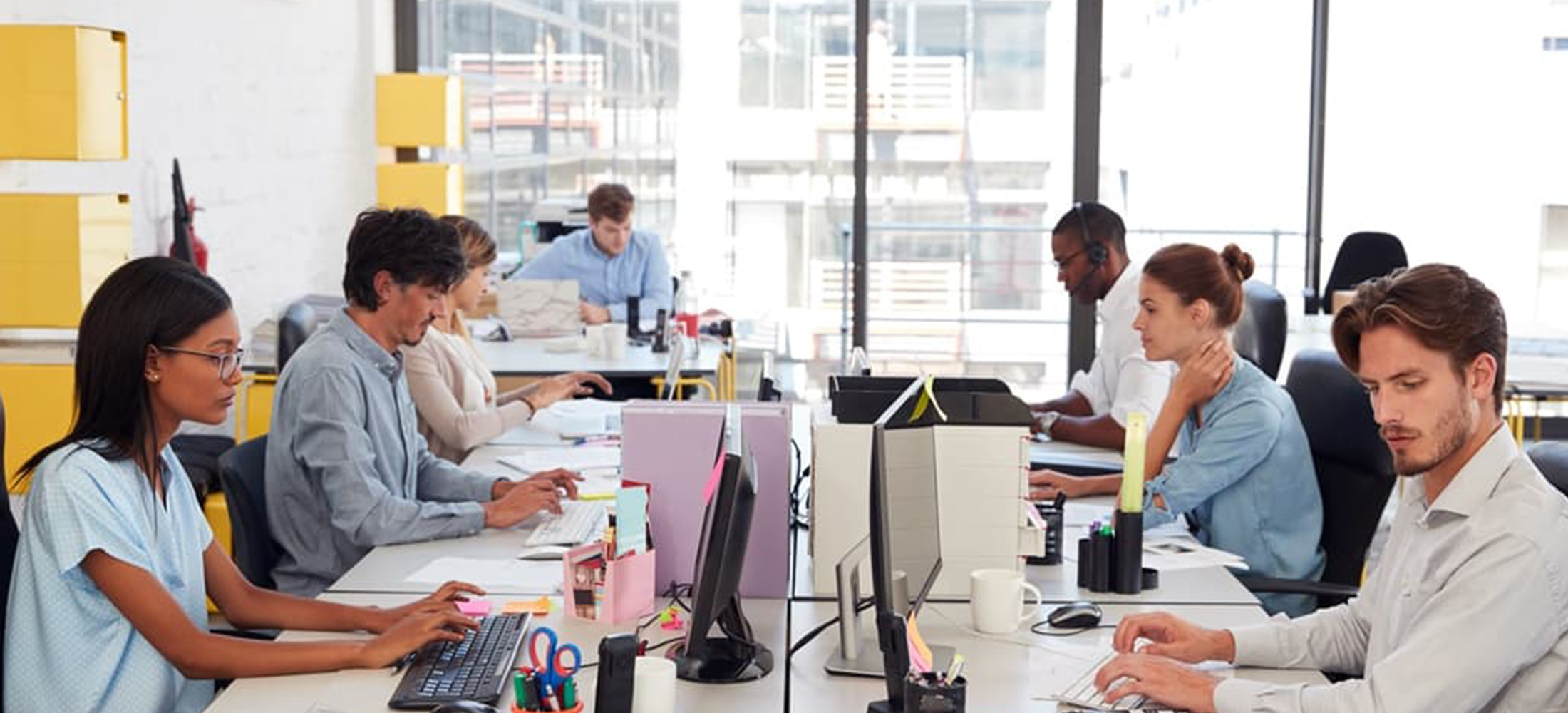 Bringing privacy to the open plan office